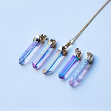 画像をギャラリービューアに読み込む, あの日の|オーロラ水晶ネックレス|Une(ウーネ)