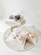 画像をギャラリービューアに読み込む, グリッターストライプ ラメリボン ヘアクリップ|SUNNY RIBBON(サニーリボン)