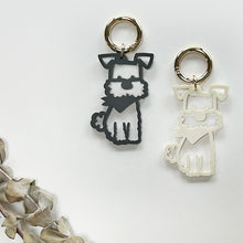画像をギャラリービューアに読み込む, シュナウザー キーホルダー チャーム キーチェーン バッグチャーム|gram(グラム)