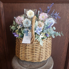 画像をギャラリービューアに読み込む, 天然色素のフラワーアイシングクッキー❀クッキーアレンジメント(花籠/置き型タイプ)|HANASAKUKI(ハナサクキ)|ハナサクキ