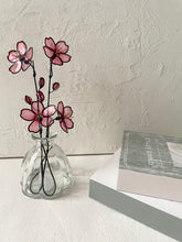 画像をギャラリービューアに読み込む, 桜の枝|wire art Niko(ワイヤーアートニコ)