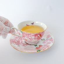 画像をギャラリービューアに読み込む, 芍薬華やぐティーカップソーサー|Blanche Neige By ちょこにゃん(ブランシュネージュバイチョコニャン)