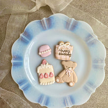 画像をギャラリービューアに読み込む, バースデークッキーセット くまちゃんとスイーツ|sumirecookies(スミレクッキーズ)