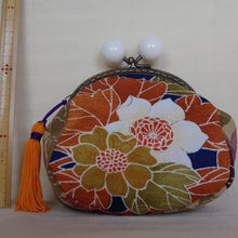 画像をギャラリービューアに読み込む, あめ玉がま口ポーチ シロ|PlusDot+.(プラスドット)