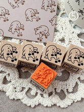 画像をギャラリービューアに読み込む, わんこスタンプ|mh-mignon(エムエイチミニョン)