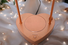 画像をギャラリービューアに読み込む, キャンドルウォーマーシャンデリアハート|MON AROME CHERI candle(モナロームシェリキャンドル)
