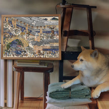 画像をギャラリービューアに読み込む, 江戸の柴犬、156匹が大集結したアートポスター|yoshie moriuchi ARTWORKS(ヨシエモリウチアートワークス)