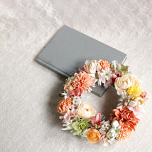 画像をギャラリービューアに読み込む, 自然な色合いのフラワーリース*Orange|Luna et Lily(ルナエリリ)