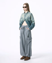 画像をギャラリービューアに読み込む, 【期間限定】カーゴ チェック ワイド パンツ|Nora Lily elle(ノラリリーエル)