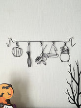 画像をギャラリービューアに読み込む, ハロウィンガーランド|wire art Niko(ワイヤーアートニコ)