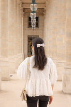 画像をギャラリービューアに読み込む, フレンチストライプ リボンバレッタ|SUNNY RIBBON(サニーリボン)