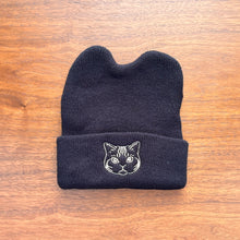 画像をギャラリービューアに読み込む, ねこ耳ニット帽(ベビーサイズ)|maltamarie(マルタマリエ)