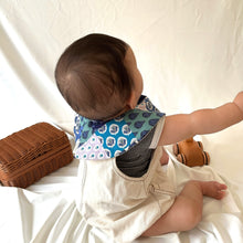 画像をギャラリービューアに読み込む, 【bule】colorful baby bib|Lutin(リュタン)