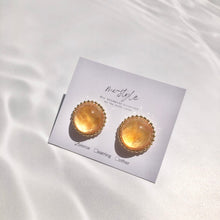 画像をギャラリービューアに読み込む, semicircleオレンジピアス/イヤリング|mi-style(ミースタイル)
