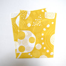 画像をギャラリービューアに読み込む, 植物模様の手ぬぐい|ATELIER ufu(アトリエウフ)