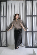 画像をギャラリービューアに読み込む, stripe zip Knit|Mistletoe(ミソルト)