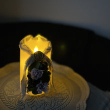 画像をギャラリービューアに読み込む, フラワーアートキャンドル リボンクラウン|ciel bleu(シエルブルー)