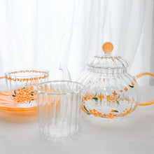 画像をギャラリービューアに読み込む, 金木犀が靡く耐熱ガラスのティーセット|Blanche Neige By ちょこにゃん(ブランシュネージュバイチョコニャン)