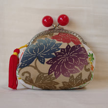 画像をギャラリービューアに読み込む, あめ玉がま口ポーチ アカ|PlusDot+.(プラスドット)