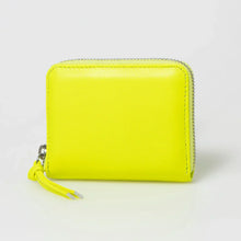 画像をギャラリービューアに読み込む, 蛍光レザーストラップ付き・ジャバラカードウォレット|perche(ペルケ)