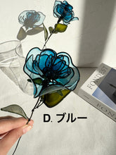 画像をギャラリービューアに読み込む, カラフルローズ|wire art Niko(ワイヤーアートニコ)