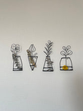 画像をギャラリービューアに読み込む, 立体鉢植え|wire art Niko(ワイヤーアートニコ)