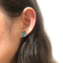 画像をギャラリービューアに読み込む, 水彩鉱石レジンピアス/イヤリングbehind Black|mi-style(ミースタイル)