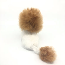 画像をギャラリービューアに読み込む, ベビーアルパカの天然皮革 ライオン ぬいぐるみ|ペルー職人手仕事・一点もの