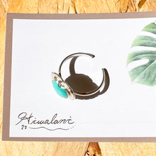 画像をギャラリービューアに読み込む, 金属アレルギー対応『12月の誕生石』ターコイズ・ハートリング / 錆びない素材|Hiwalani(ヒワラニ)