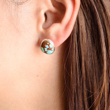 画像をギャラリービューアに読み込む, Number eight turquoise pierce|MARIA JEWELRY(マリアジュエリー)
