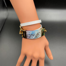 画像をギャラリービューアに読み込む, RESINART 蒼の音 3連 白|qualium(クアリウム)