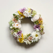 画像をギャラリービューアに読み込む, 自然な色合いのフラワーリース*White&Purple|Luna et Lily(ルナエリリ)