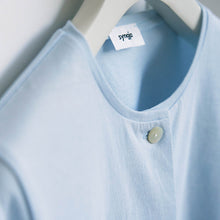画像をギャラリービューアに読み込む, Organic Cotton Cropped Cardigan (オーガニックコットン クロップドカーディガン)|syngja(シンギア)