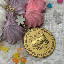 画像をギャラリービューアに読み込む, My Melody 50th & Kuromi 20th Anniversaries ペンダント・マイメロディ&クロミ・ゴールド|Cuprum by ISHIWATA(クプラム バイ イシワタ)