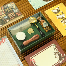 画像をギャラリービューアに読み込む, わちふぃーるど×WOODPEPE ダヤンのシーリングスタンプセット|WOODPEPE(ウードペペ)