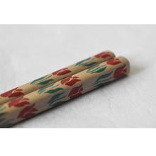 画像をギャラリービューアに読み込む, チューリップ柄/うるしのおはし|warped(ワープド)