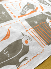 画像をギャラリービューアに読み込む, オカメインコ注染手ぬぐい〈とりてぬぐい〉|コトリヨガ