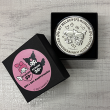 画像をギャラリービューアに読み込む, My Melody 50th & Kuromi 20th Anniversaries コンパクトミラー・マイメロディ&クロミ・シルバー|Cuprum by ISHIWATA(クプラム バイ イシワタ)