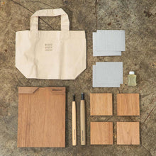 画像をギャラリービューアに読み込む, おうちでたのしむ・くるみ豆皿キット/彫刻刀2種付き|WOODWORK CENTER(ウッドワークセンター)