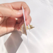 画像をギャラリービューアに読み込む, semicircleオレンジピアス/イヤリング|mi-style(ミースタイル)