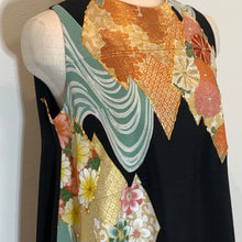 画像をギャラリービューアに読み込む, 着物リメイク フレアドレス|komomo(コモモ)