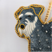 画像をギャラリービューアに読み込む, 幸せをよぶ ザリ刺繡 バッグチャーム(犬シリーズ)|猫とイチオクノホシ(ネコトイチオクノホシ)