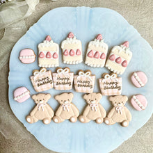 画像をギャラリービューアに読み込む, バースデークッキーセット くまちゃんとスイーツ|sumirecookies(スミレクッキーズ)