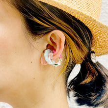 画像をギャラリービューアに読み込む, イヤーカフセット|ムラサキトミドリ