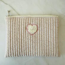 画像をギャラリービューアに読み込む, nubi heart pouch-sakurapink|coco ange(ココアンジュ)