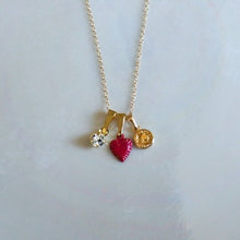 画像をギャラリービューアに読み込む, Three Top Necklace / 14KGF chain|soiesoie(ソワソワ)