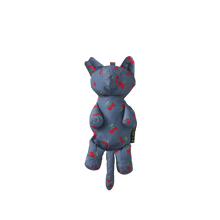 画像をギャラリービューアに読み込む, -【さくら耳猫 M 】-フォルダブルバッグCAT-M チェリー/グレー|Eleph(エレフ)