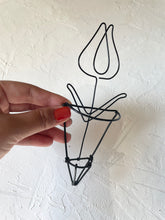 画像をギャラリービューアに読み込む, 立体鉢植え|wire art Niko(ワイヤーアートニコ)