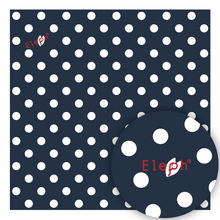 画像をギャラリービューアに読み込む, -【さくら耳猫 M 】-フォルダブルバッグCAT-M ポルカドット/ネイビー|Eleph(エレフ)