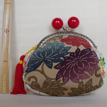 画像をギャラリービューアに読み込む, あめ玉がま口ポーチ アカ|PlusDot+.(プラスドット)